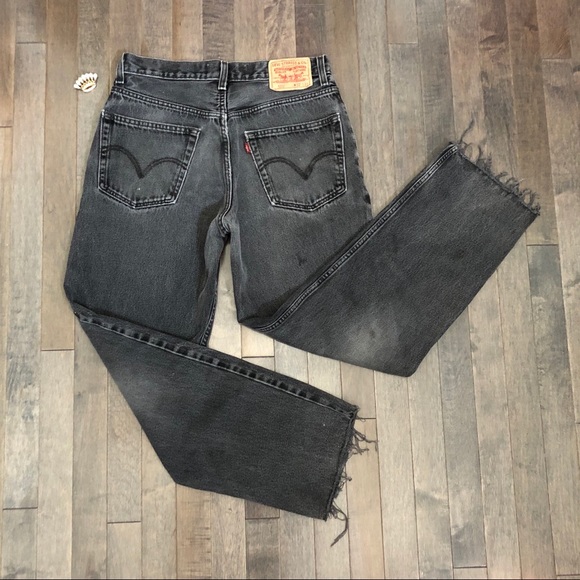 Vintage Levi’s Faded Black 550 Jeans!!! - Picture 1 of 8